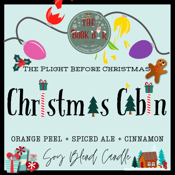 Capanna di Natale - Disavventura Prima di Natale per la vendita all'ingrosso da parte di Book Bar Apothecary