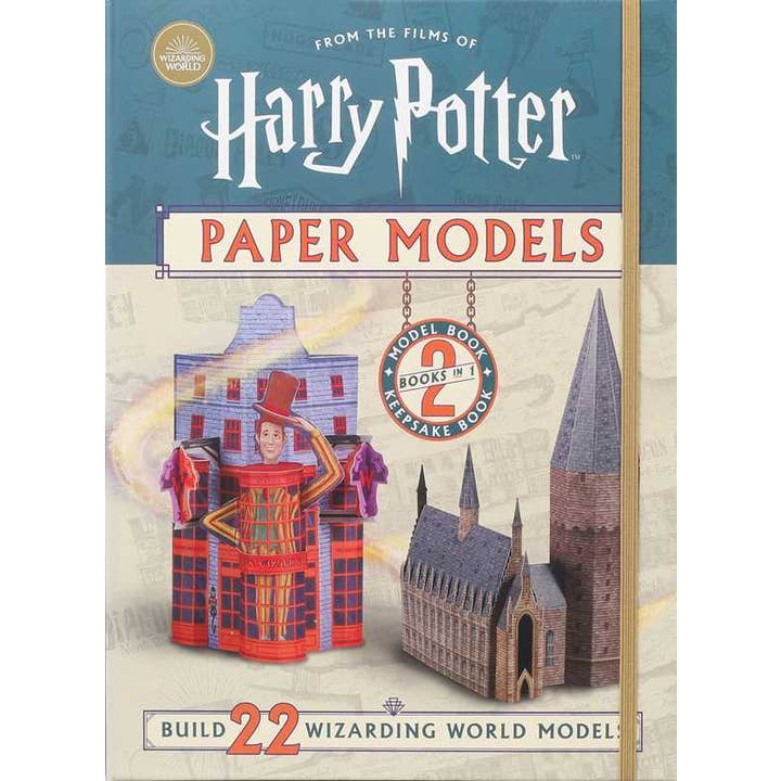 Harry Potter Paper Models by Moira Squier for wholesale by Simon & Schuster