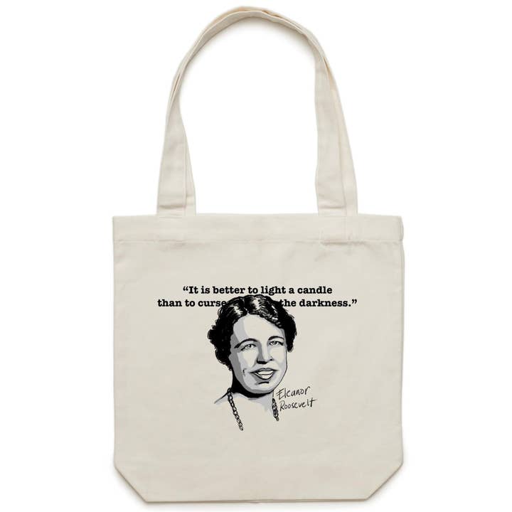 Borsa a tracolla ELEANOR ROOSEVELT per la vendita all'ingrosso da parte di High Tees