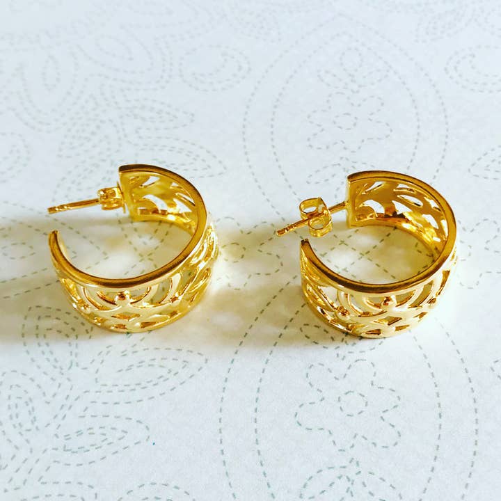 Aros Edith - Oro para venta al por mayor de Bien-aimé