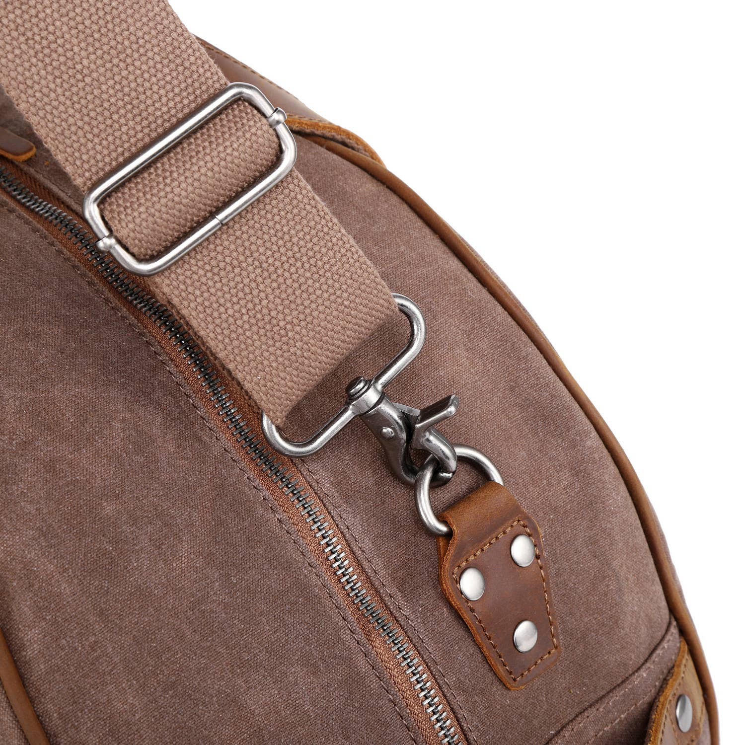 TSD Brand - Wholesale Weekender Bag - Unisex - Stone Creek Waxed Canvas Travel Bag30