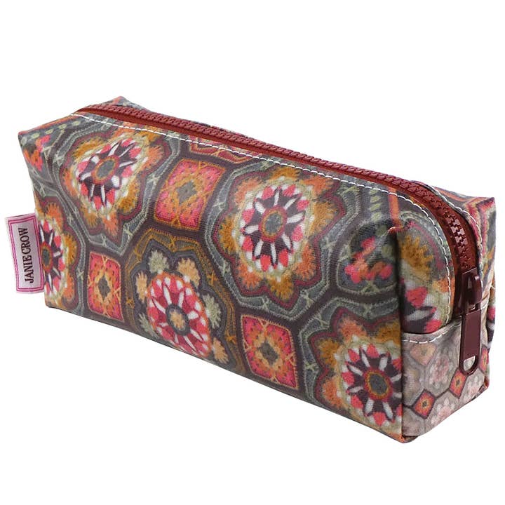 Persian Tiles Pencil Case / Crochet Hook Case - Janie Crow for wholesale by Emma Ball Ltd