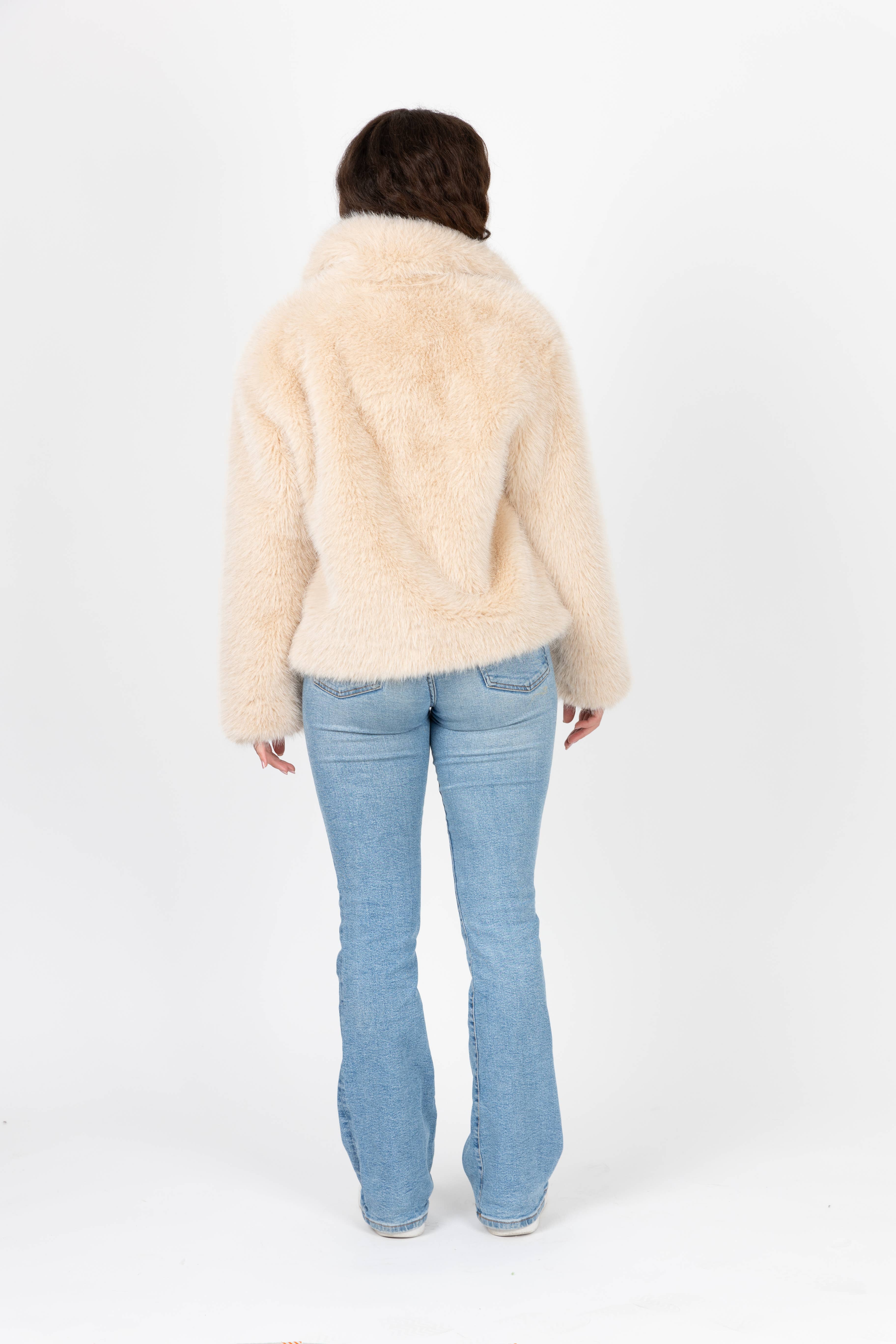 KZELL PARIS - Wholesale Fur/Faux Fur Coat - Women's - SHORT FAUX FUR COAT16