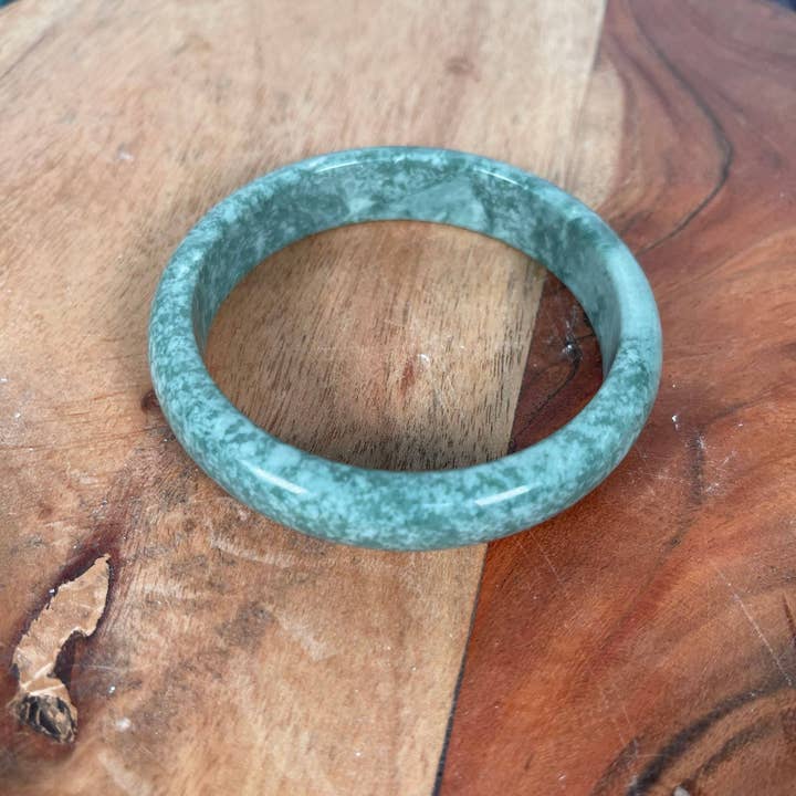 CaNatureLover - Wholesale Bangle bracelet - Jade Bangle, Bracelet Comes with box, NATURAL JADE BANGEL,Fr3