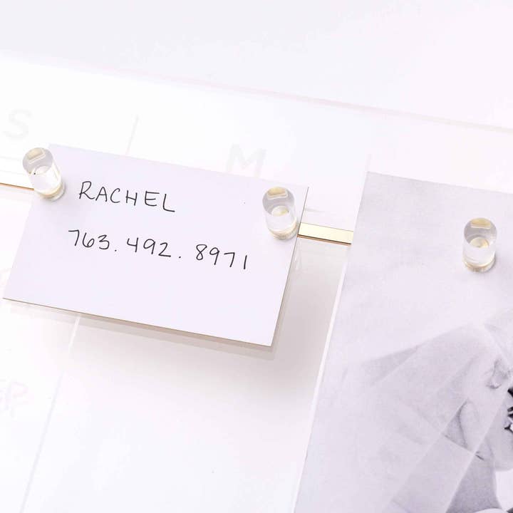 russell+hazel - Wholesale Magnet Board - Acrylic Wall Magnetic Memo Strip1