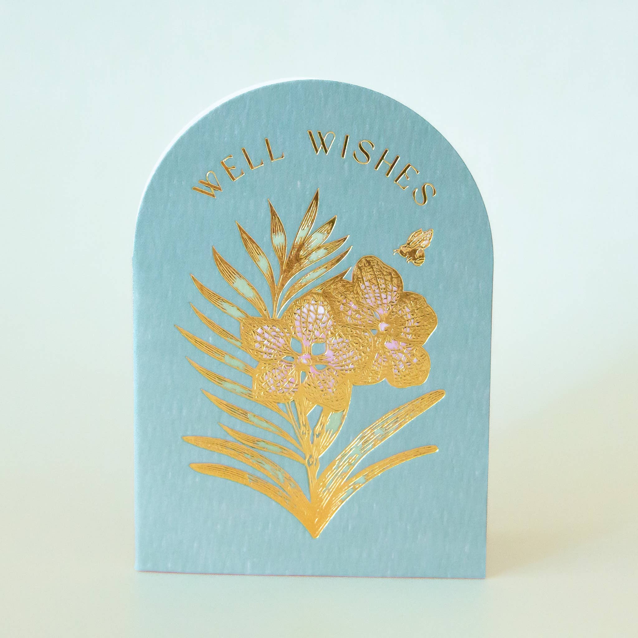Jungle Club - Wholesale Everyday Greeting Card - Well Wishes Orchid | Mini Card2