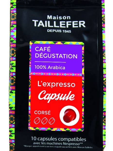 ESPRESSO - KOFFIEZAKJE VAN 10 CAPSULES voor wholesale door MAISON TAILLFER