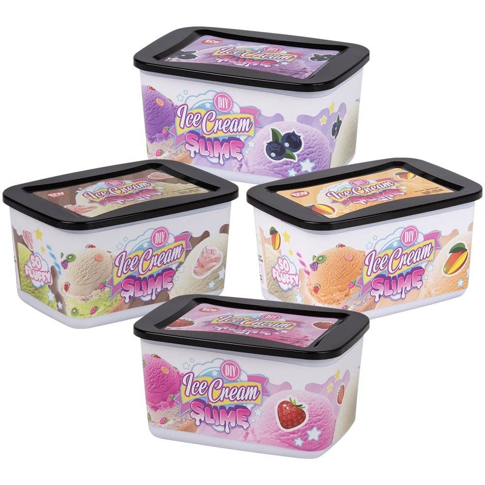 La Luna Bella - Toys - Wholesale Classic Toy - Kids - 4.75" DIY Ice Cream Slime 8ct - LLB Toys3