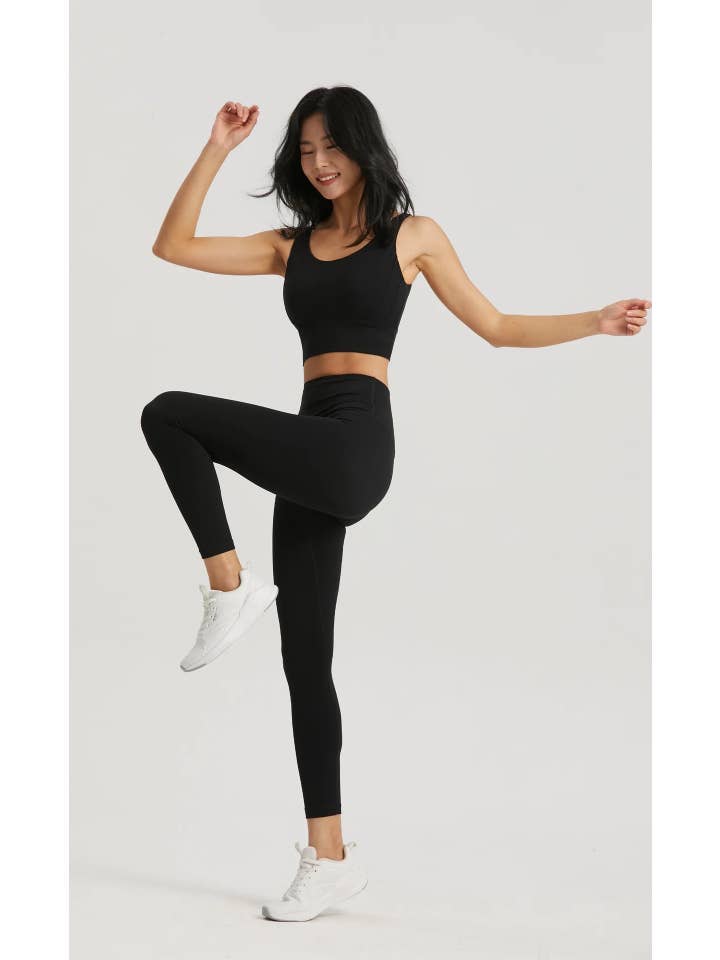 Belsize Activewear - Vendita all'ingrosso Completo sportivo - Donna - Set leggings e reggiseno sportivo da donna11