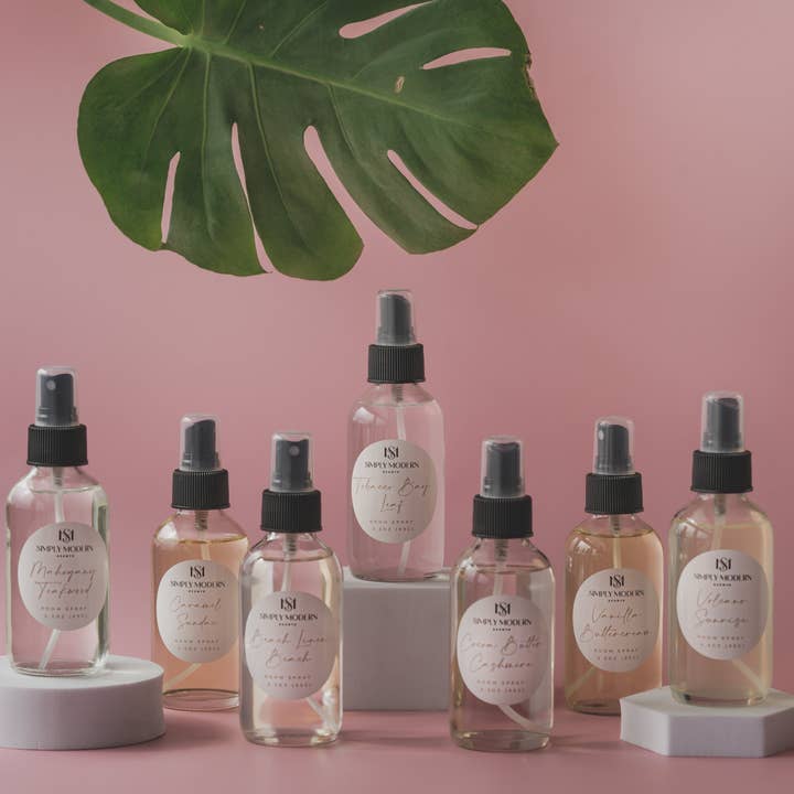 Simply Modern Scents – wholesale Rums- och linnespray – GIFTFRITT RUM+BILSPRAY