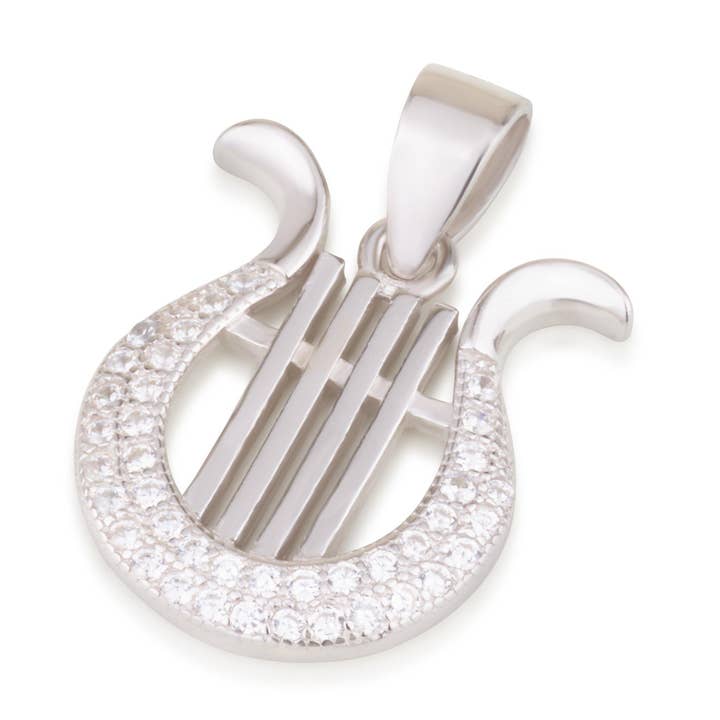 Pendentif Harpe de David pour la vente par Holy Land Jewels