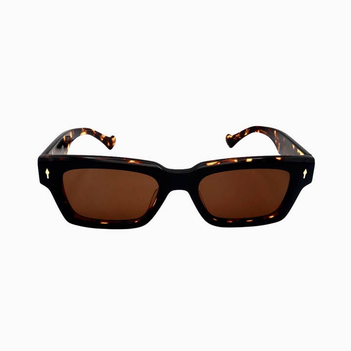 Farringdon Sunglasses 100% UV Protected Lenses - Tortoise for wholesale by Greenwich Social Club