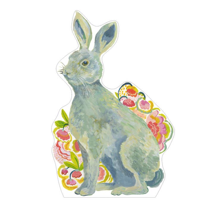 Flower Rabbit Mini | 0.50in. Acrylic Mini for wholesale by Kimberly Hodges