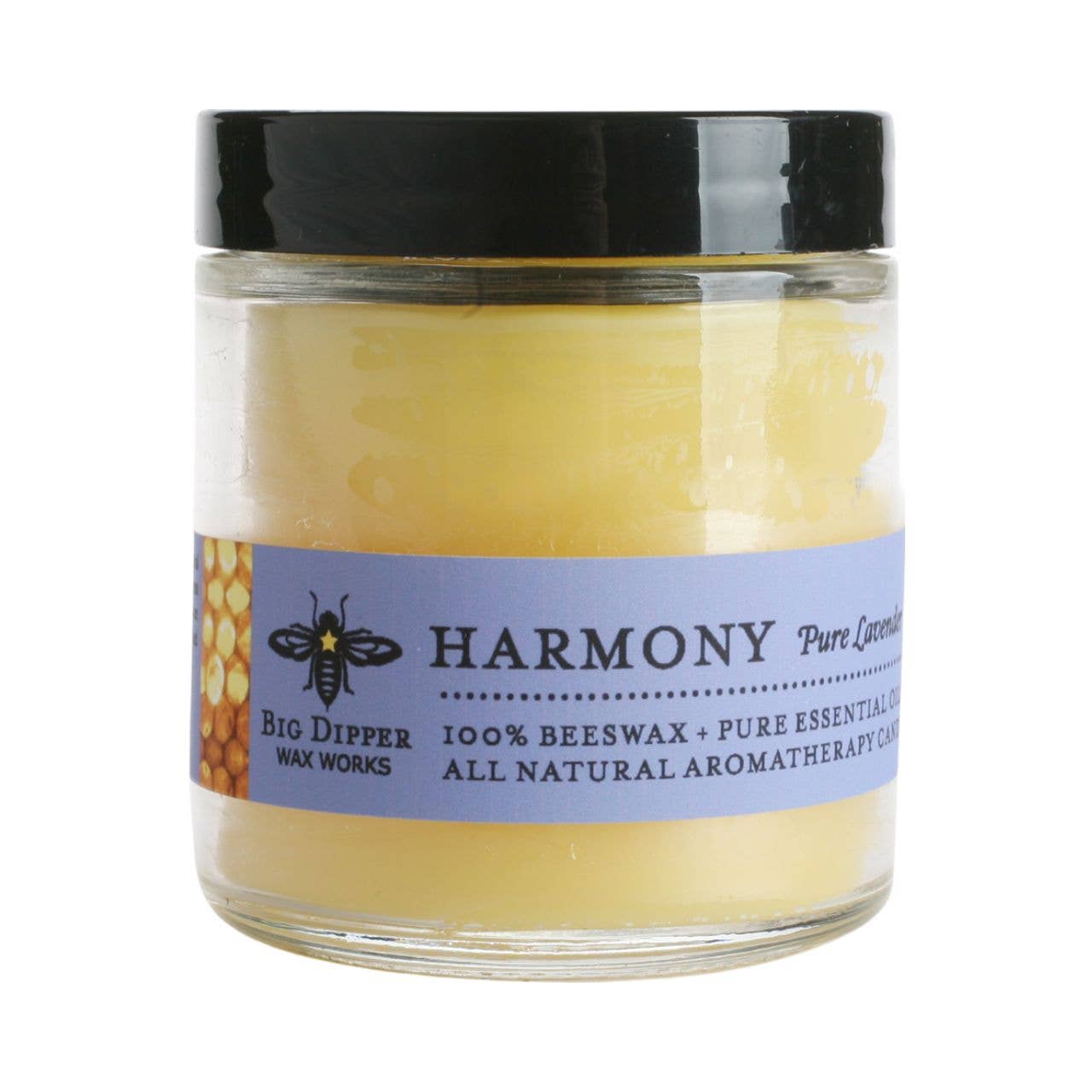 Big Dipper Wax Works - Wholesale Jar/Filled Candle - Apothecary Glass Candle – Pure Beeswax Aromatherapy – 3.2oz6