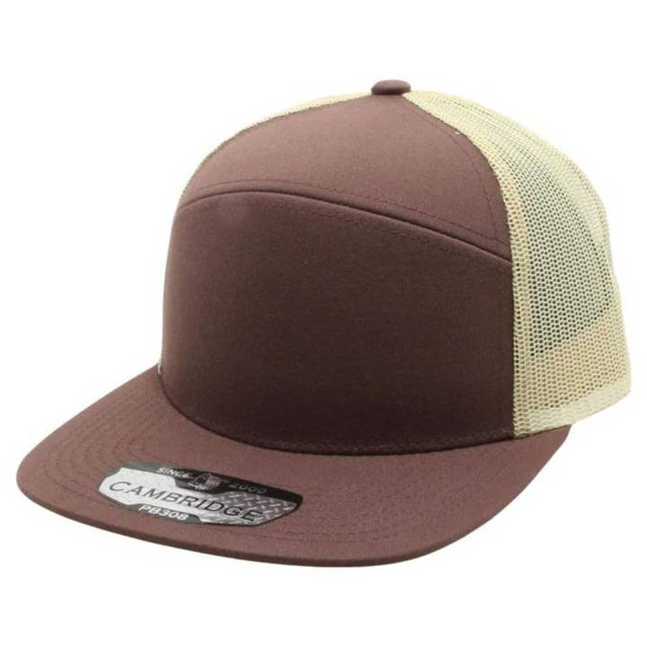 DOBBI - Wholesale Trucker hat – Unisex - CAMBRIDGE 6 PANEL CAMPER MESH BACK SNAPBACK4