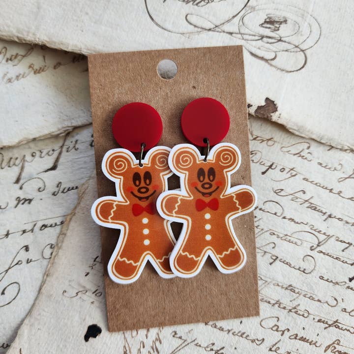 Pepparkaksmusörhängen för wholesale av Kolor Wonder Crafts