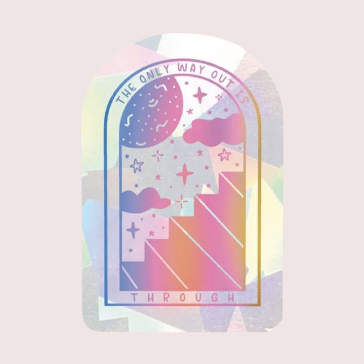 The Arch Suncatcher Decal for wholesale by The Crybaby Club