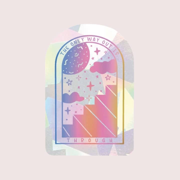 The Arch Suncatcher Decal for wholesale by The Crybaby Club