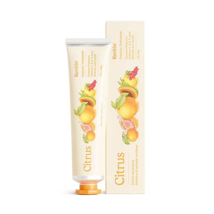 Health Life NY - Wholesale Toothpaste - Revitin Toothpaste | Fluoride-Free Citrus Tooth Gel