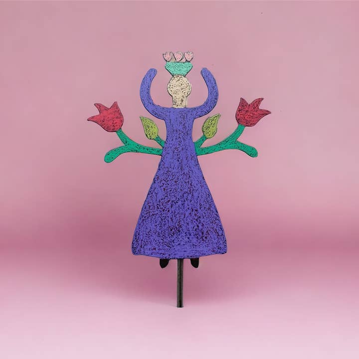 Whimsies - Venta al por mayor Postes de jardín/césped - Estaca tipo ángel para plantas, maceta, jardín, césped exterior, EE. UU.2