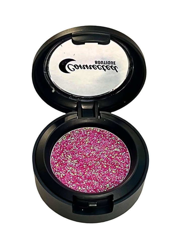 Heartfelt Pink Duochrome Glitter Eyeshadow – Soft Shift Sparkle for wholesale by Connected Boutique