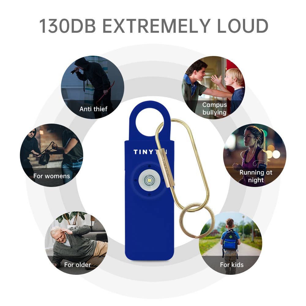 TinyTin - Wholesale Safety Alarm/Gear - TinyTin Personal Safety Alarm - 130 dB Alarm42