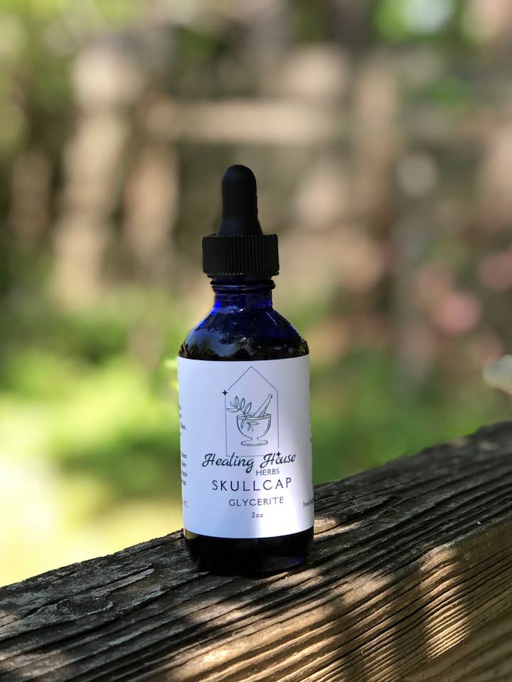 Skullcap Glycerite for wholesale by Healing House Herbs