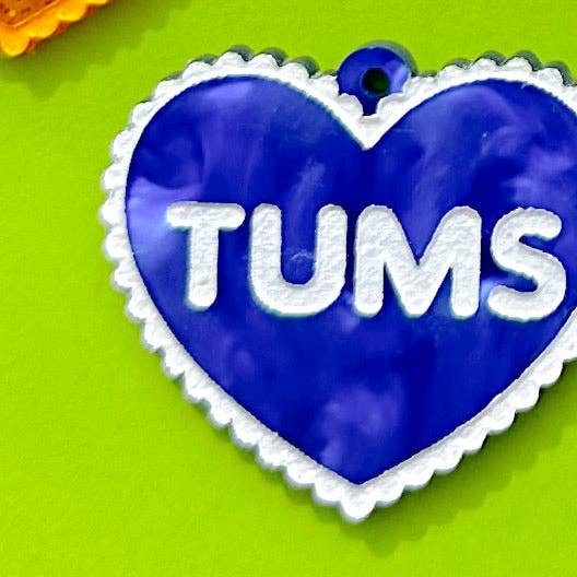 Brinco Coração Problemas de Barriga *BRINCO ÚNICO* por atacado de The Big Happy Jewelry Co