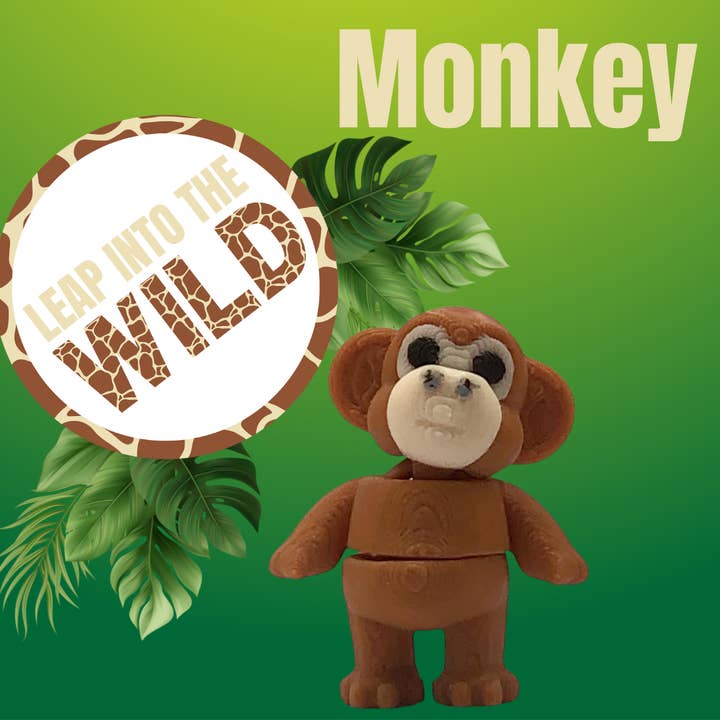 3D Studio Gifts - Wholesale Fidget Toy - Kids - 3D Printed ZOO JIGGLETS (Miniatures) (countertop)4