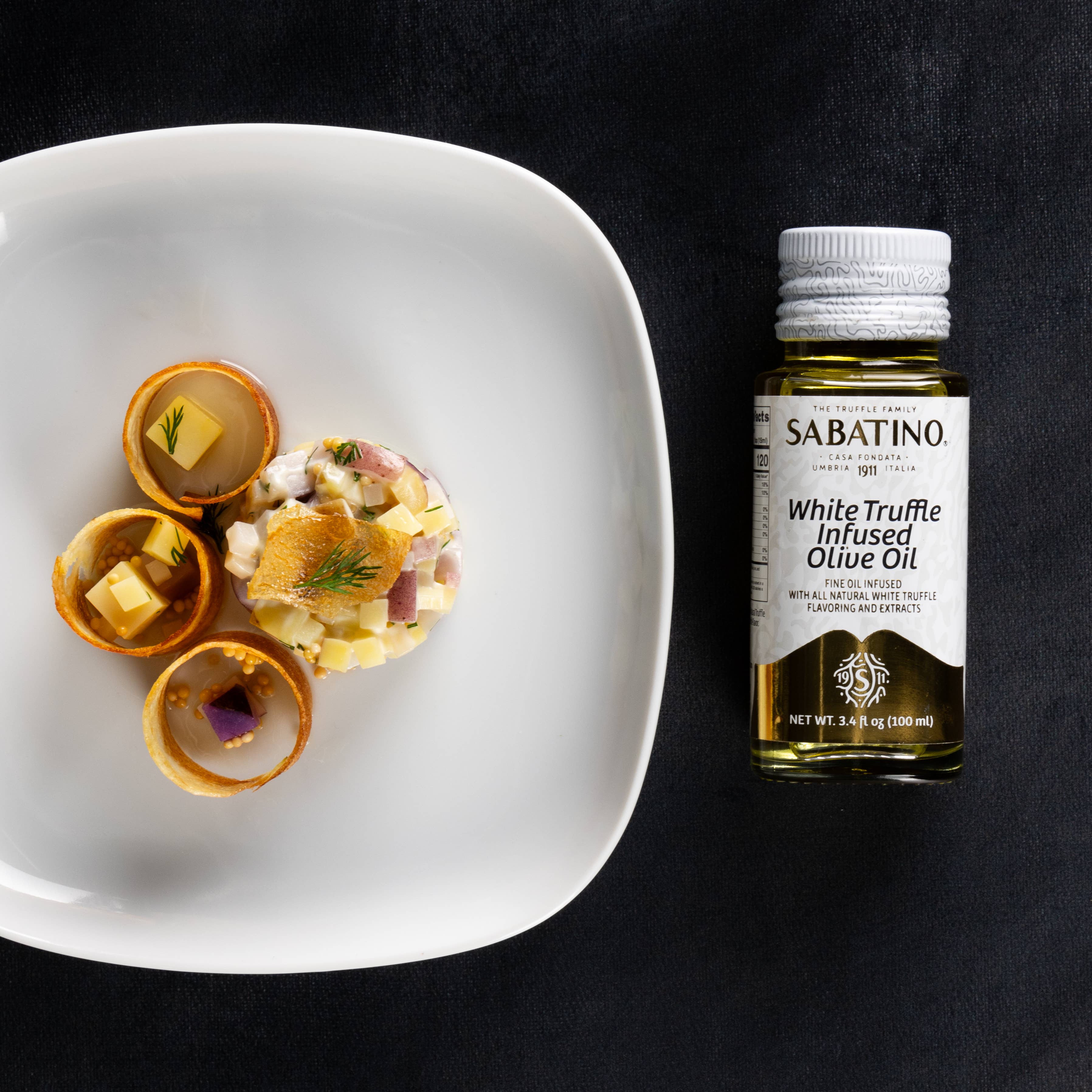 Sabatino Truffles - Wholesale Olive Oil - All Natural White Truffle Infused Olive Oil4