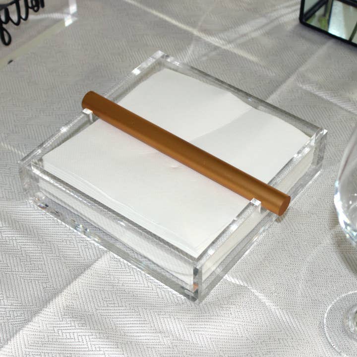 Waterdale Collection - Wholesale Napkin Holder - MetaLucite Dowel Napkin Holder