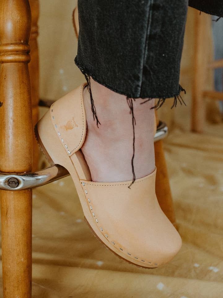 Sandgrens – Socas – Mulher por atacado – Tamancos fechados Brett Low com salto baixo5