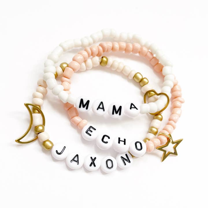 Perle de graine - Lune creuse/Cœur/Étoile pour la vente par cutieCHEWS