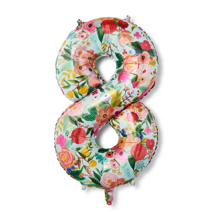 Rifle Paper Co. - Wholesale Balloon - Garden Party Numbered Foil Balloon8