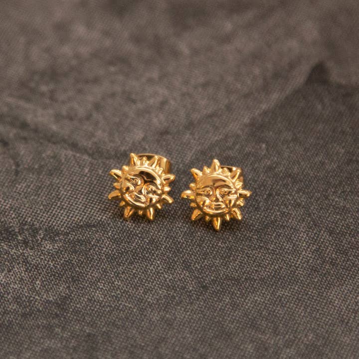 Kindred Objects - Wholesale Stud/Post Earrings - Vintage Gold Stud Earrings - Variety