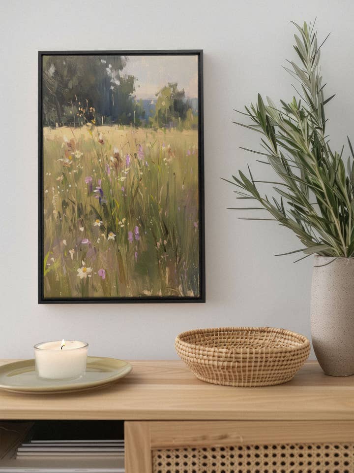 FIELDS OF HARMONY, , oeuvre sur toile imprimée pour la vente par Oleka Canvas