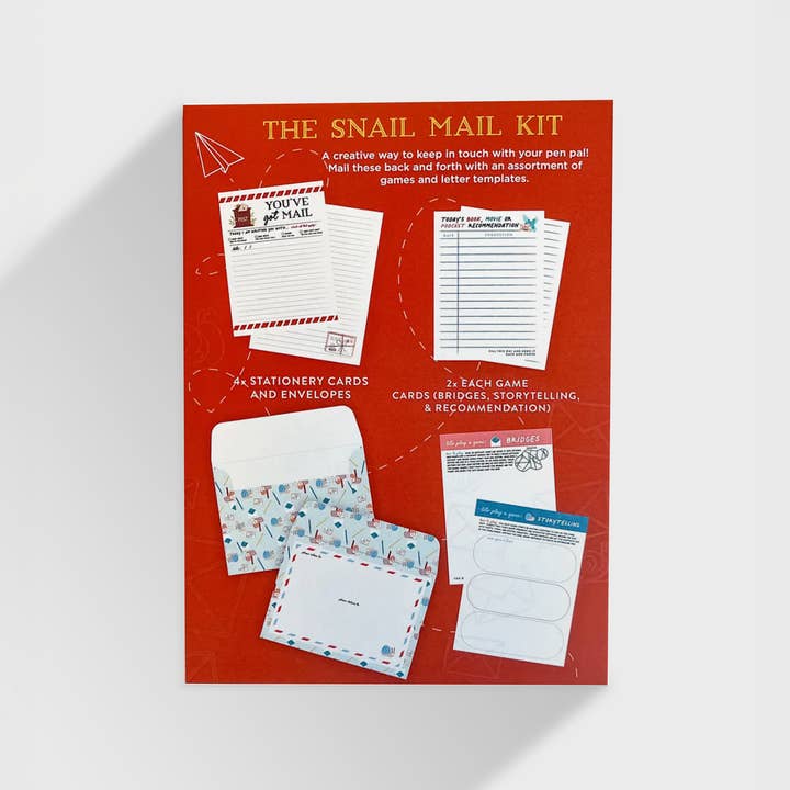 The Paxton Press - Screen-Free Paper Goods for Kids - Wholesale Stationery/Notecard Set - Snail Mail Pen Pal Kit – Kids Letter Writing Stationery1
