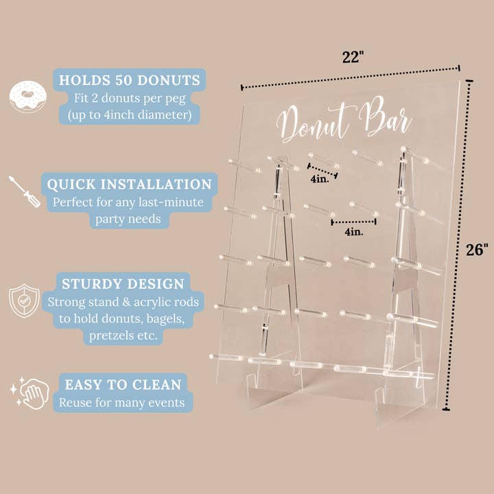 Opal Lily - Wholesale Retailer Display Stand/Case - Donut Wall Display Stand3