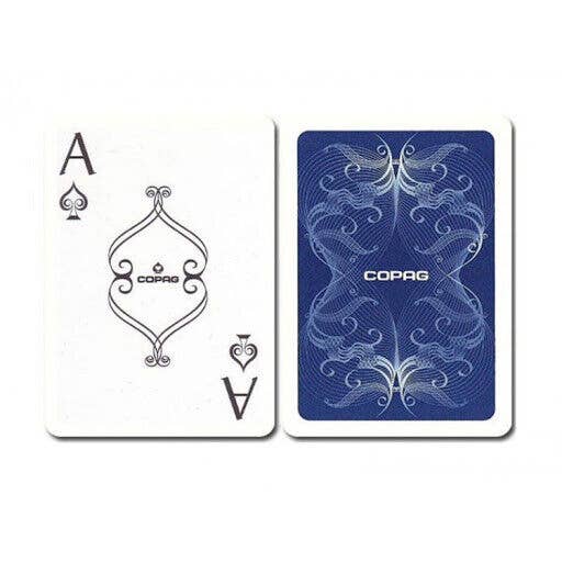 Cardshouse - Venta al por mayor Baraja de cartas - Dos barajas Copag Centennial en caja de hojalata