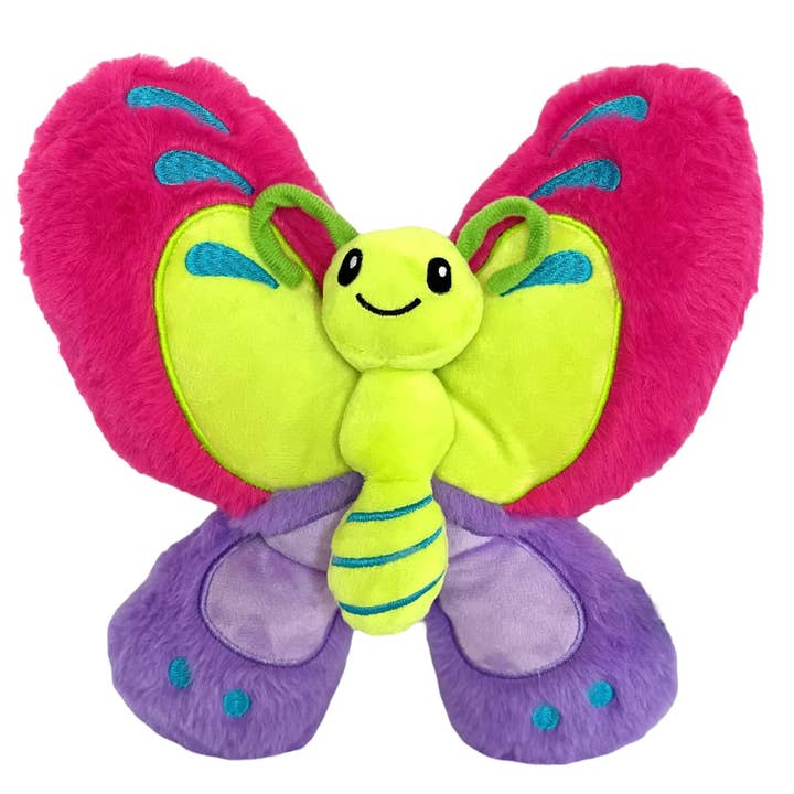 Auswella - Wholesale Stuffed/Plush Toy - Kids & Baby - Cuddle Bugs™ Purple Butterfly Plush Toy1