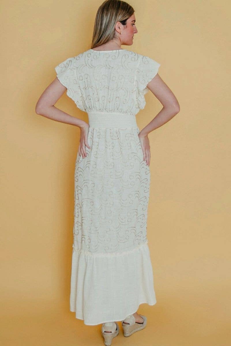 Lula Natura - Wholesale Dress - Women's - GRETA BEIGE DRESS4