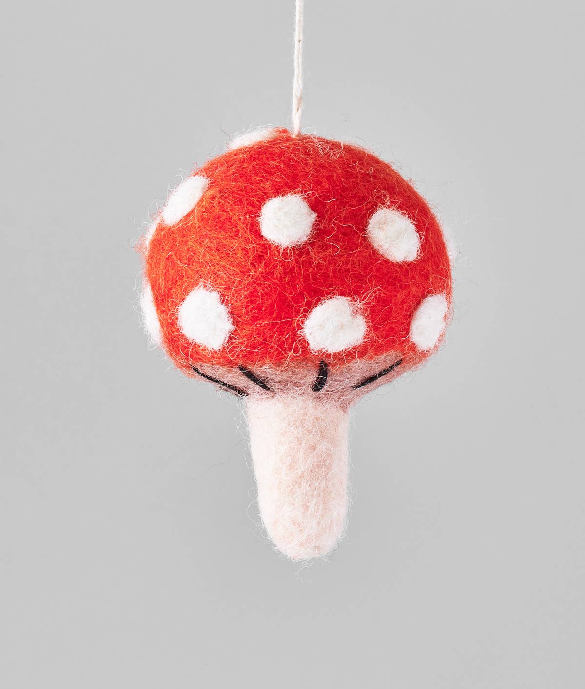 Wrap (US duties paid) - Wholesale Ornament - Mushroom Hanging Felt Ornament2