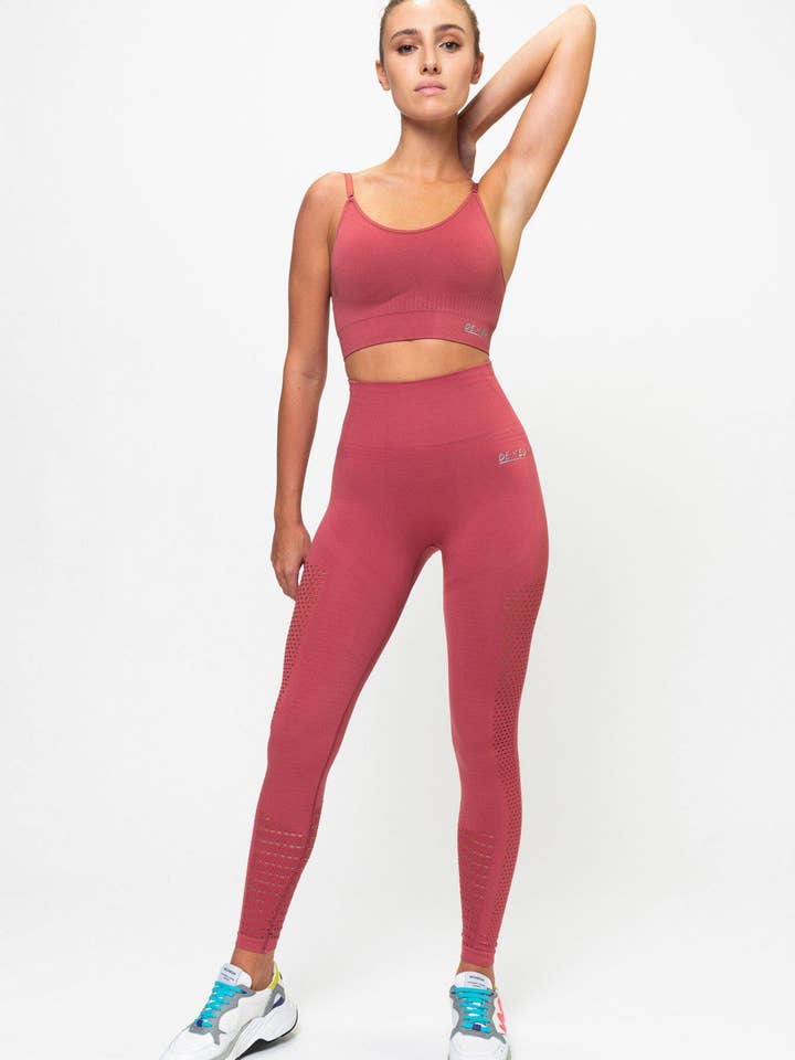 Dexed - Wholesale Athletic/Lounge Leggings - Women's - Recover Terracotta leggings1
