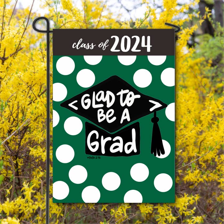 Baxter & Me - Wholesale Flag - Graduation School Colors Garden Flag