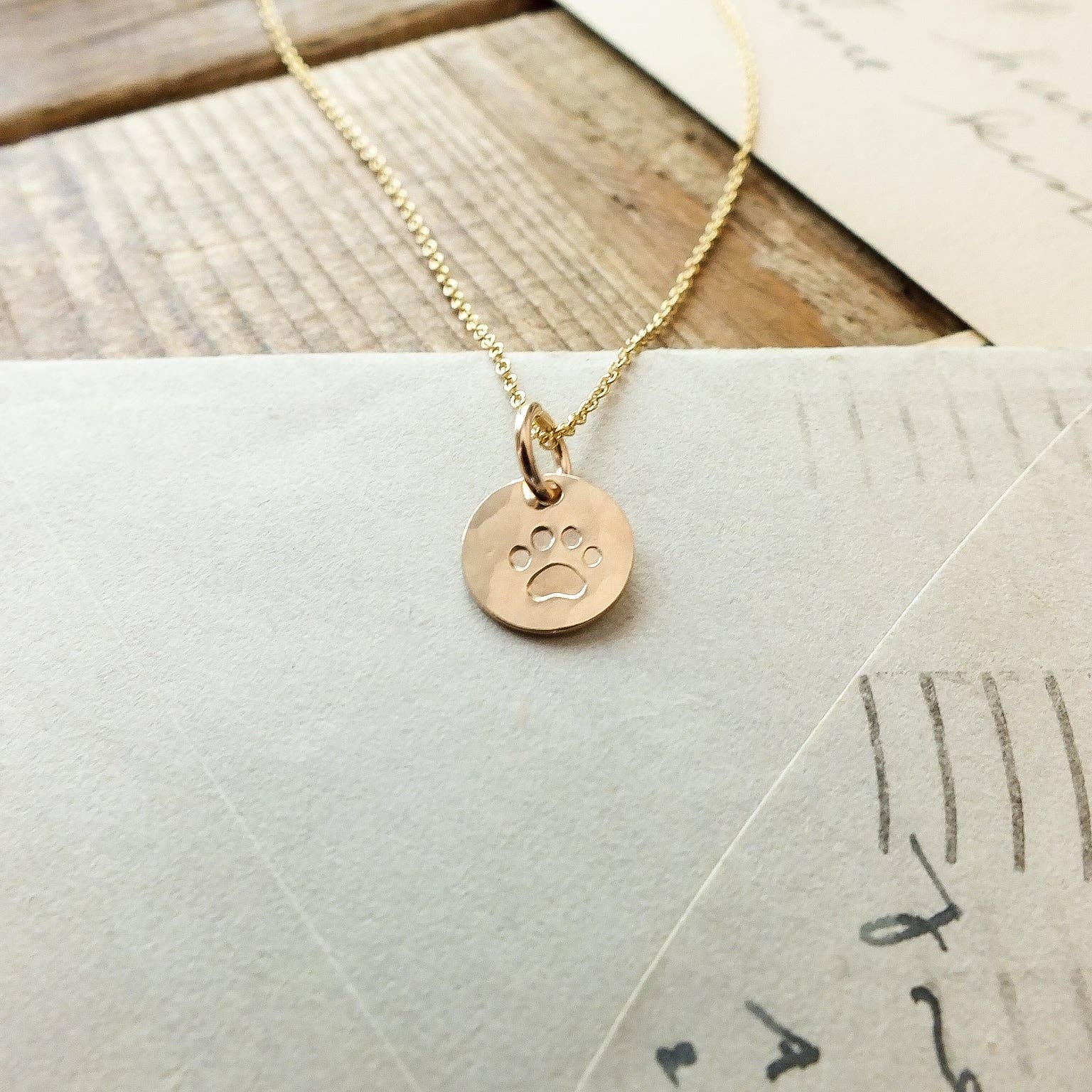 Becoming Jewelry - Wholesale Pendant/Charm Necklace - Paw Print Necklace2