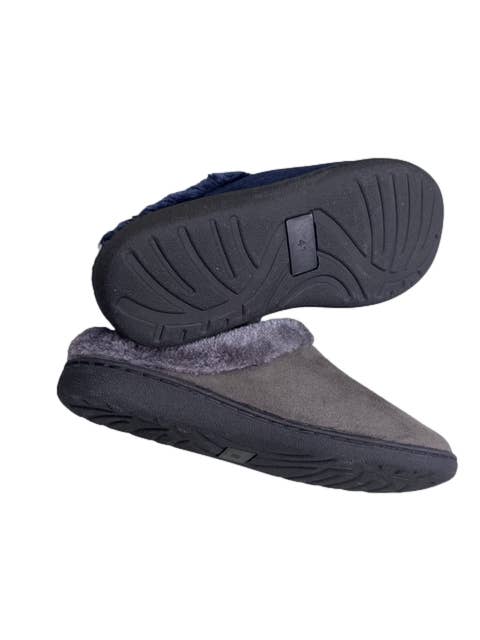 MB SMERWICK SA - Wholesale Slippers - Men's - MULE CLOSED BACK PATCH - 2 COL. - T. 41/46 - MBS02103-241