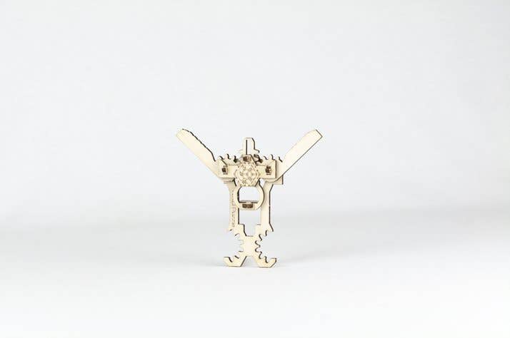 NKD Puzzle – Großhandel Bastelset – CARDKIT Vintage Holzspielzeug „Pince“2