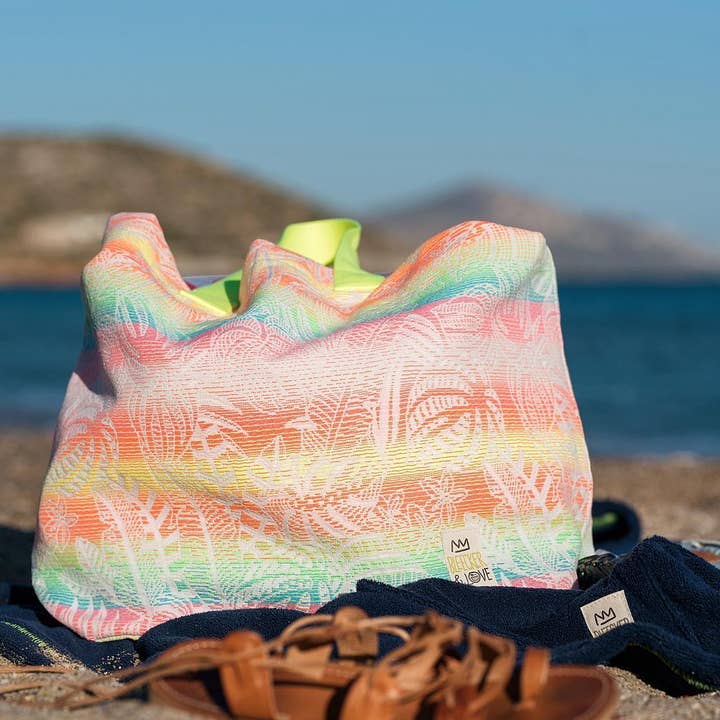 Sac Shopping Arc-en-ciel pour la vente par Bleecker&Love