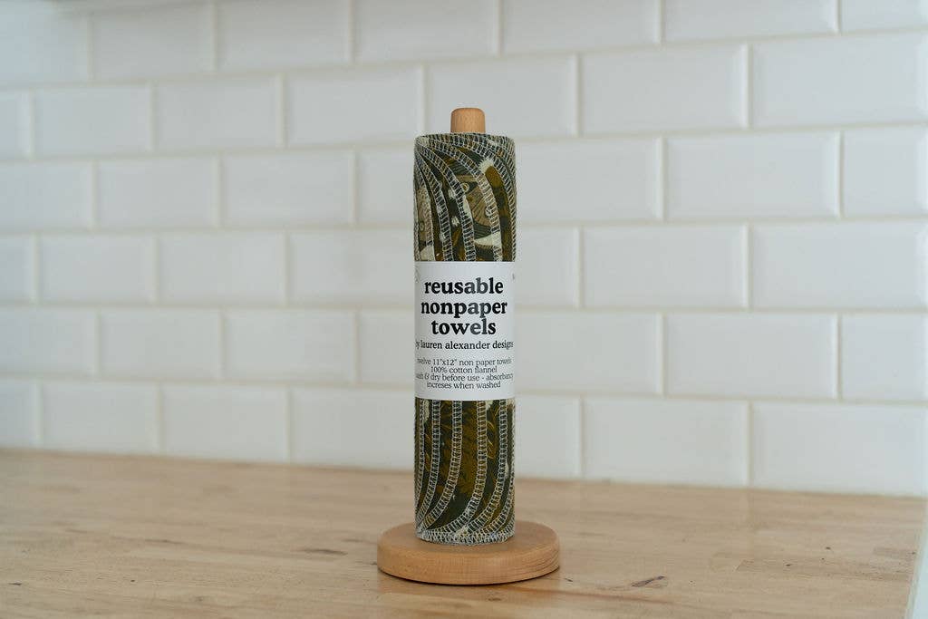 Lauren Alexander Designs - Wholesale Paper Towels - Reusable Paper Towels - Wooded Whimsy1