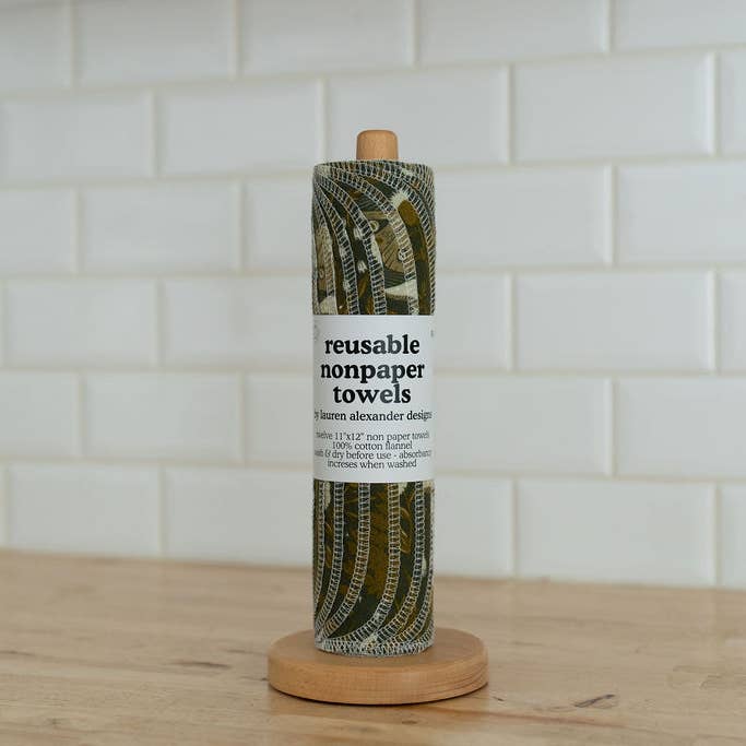 Lauren Alexander Designs - Wholesale Paper Towels - Reusable Paper Towels - Wooded Whimsy1